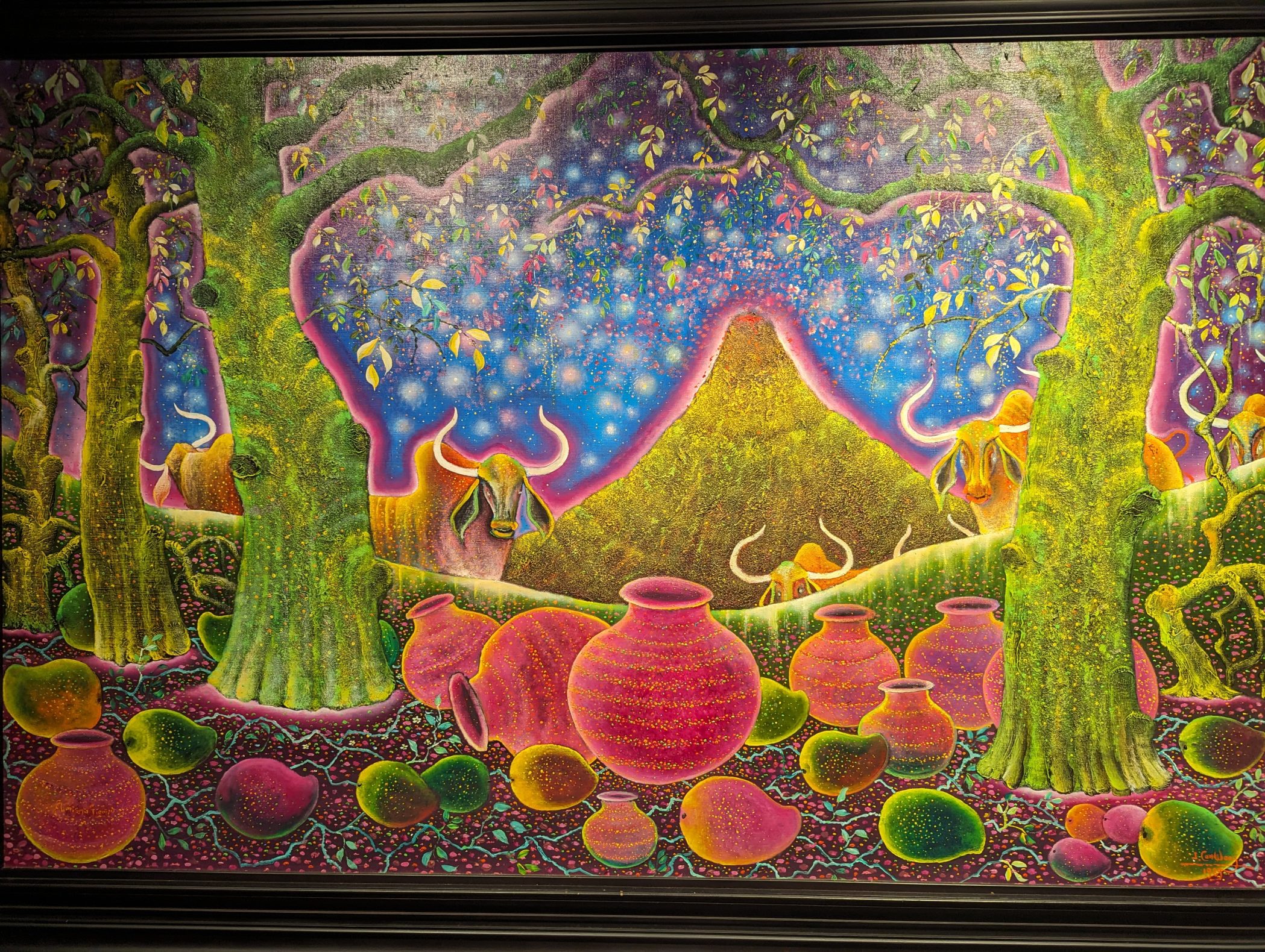 Painting in San Jose Jade Museum